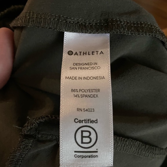 Athleta Army Green Cargo Jogger - Picture 6 of 6